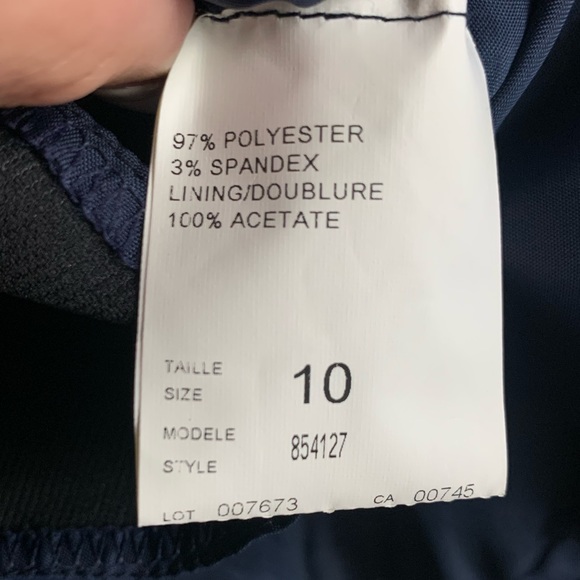 NEW JS Collection Halter Top w/built in molded bra cup, fully lined 100% Acetate - Picture 10 of 11